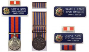 SES Name Plates , Replica SES Medals and Ribbons